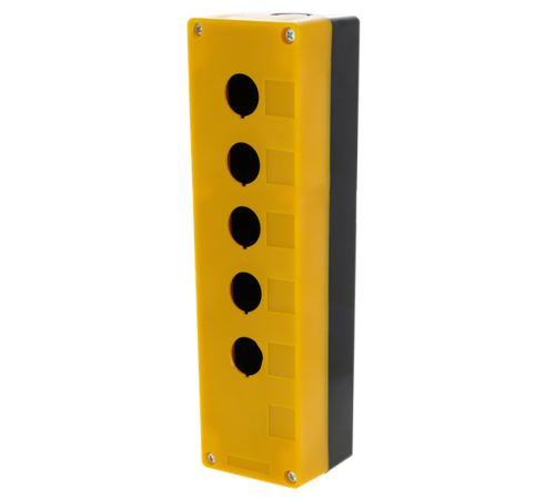 Корпус КП105 пластиковый 5 кнопок желтый EKF PROxima  cpb-105-o  EKF