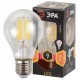 Лампа светодиодная F-LED A60-9W-827-E27 (филамент, груша, 9Вт, тепл, Е27)  Б0043433  ЭРА