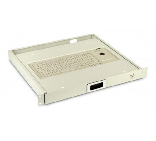 Полка клавиатурная WZ-SB78-00-02-011/SK 1U,с мин.кл.TKL-84-4400-USB-US/Cherry ML4400 (trackball),раз.USB,раск.DE/US,серRAL 7035)  235685  Zpas