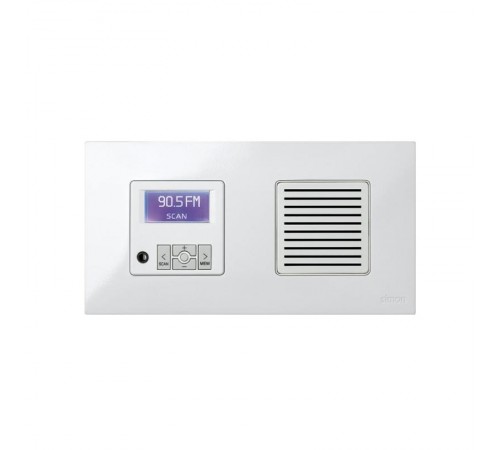 Simon 27 Монтажная коробка для накладного монтажа, 2 поста, 86х164х37мм, S27 Play, белый  2700752-030  Simon