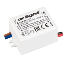 Блок питания ARJ-KE21300-PFC-TRIAC-A (6.3W, 300mA) (Arlight, IP44 Пластик, 5 лет)  028276  Arlight