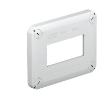 Крышка для T100 с отверстием под 2 Modul 45 (T 100 D MSD2A)  2007826  OBO Bettermann