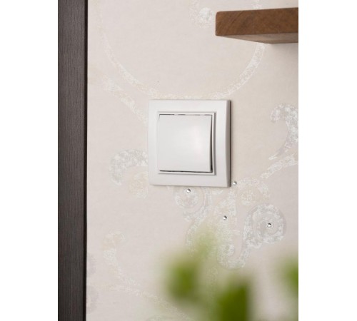 Минск Кнопка нажимная СП, 10А, бел  ERV10-028-10  EKF