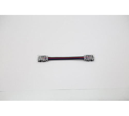 Аксессуар коннектор для светодиодной 4PIN with wire for Varton LED strip RGB 10mm (connector of 2 strips)  V4-R0-70.0024.STR-0003  VARTON