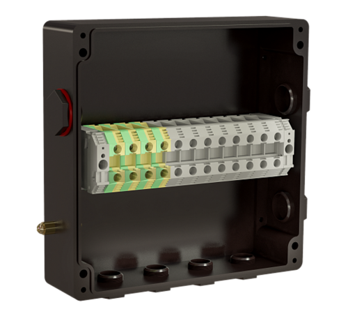 Коробка соединительная Heat box 250 R-P для греющего кабеля  HB250R-P  EKF