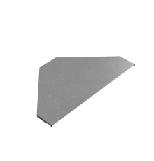 Крышка переходника центрального 100-500 мм "ПЛЮС" HD  KPDplus100-500-C HD   КМ-профиль