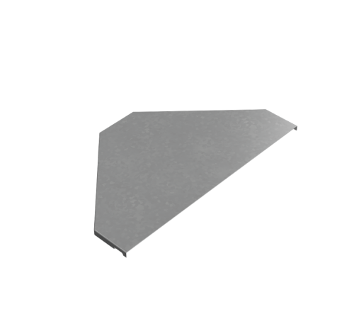 Крышка переходника центрального 100-500 мм "ПЛЮС" HD  KPDplus100-500-C HD   КМ-профиль