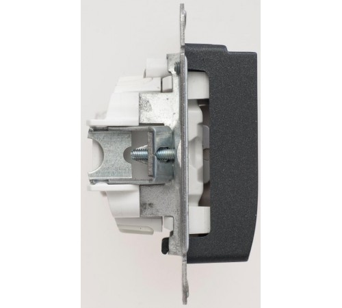 Glossa Антрацит Выключатель карточный, сх.6  GSL000769  SE