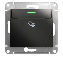 Glossa Антрацит Выключатель карточный, сх.6  GSL000769  SE