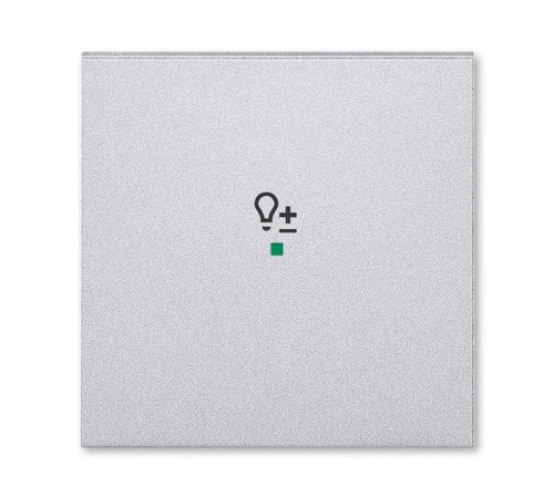 ABB Levit Серебро Клавиша 1-ая с символом светорегулятора free@home  6220H-A01004 70  2CHH621004A4070  ABB