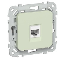 FLITE Розетка компьютерная RJ45 кат.6 UTP РК6-1-0-ФлП панг  FI-K12-2-K92  IEK