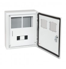 Щит учетно-распределительный накладной ЩУРн-ПРО-1х2-МП/7-415х370х147-IP66-УХЛ1 367474  КЭАЗ