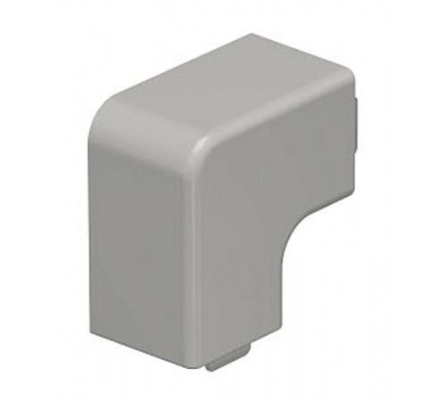 Крышка плоского угла кабельного канала WDK 25x25 мм (ПВХ,серый) (WDK HF25025GR)  6158617  OBO Bettermann