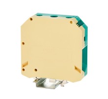 Клемма заземления, винтовой зажим, 2 точки подключения, 95 кв.мм  KRUSLG-95N  DKC