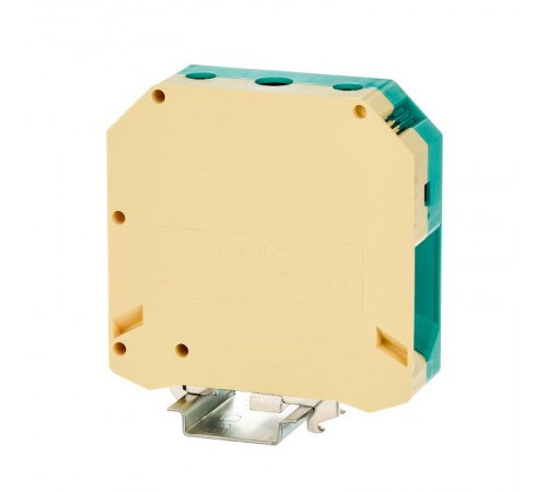 Клемма заземления, винтовой зажим, 2 точки подключения, 95 кв.мм  KRUSLG-95N  DKC