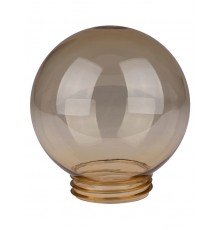 Рассеиватель для садово-паркового светильника шар ПММА 160 мм золотой (резьба А 85)  SQ0321-0220  TDM