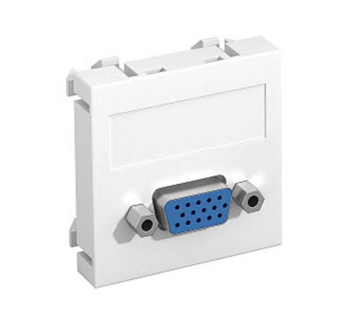 Мультимедийная рамка VGA Modul45 (белый) (MTG-VGA S RW1)  6104610  OBO Bettermann