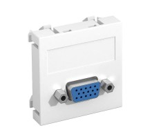 Мультимедийная рамка VGA Modul45 (белый) (MTG-VGA S RW1)  6104610  OBO Bettermann