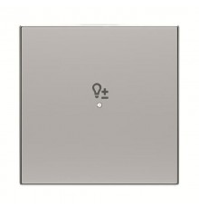 SRD-1-85PL Клавиша одинарная free@home, SKY, светорегулятор, серебристая2CLA852625A1301 ABB