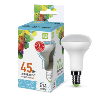 Лампа светодиодная LED-R50-standard 5Вт 230В Е14 4000К 450Лм  4690612001517  ASD