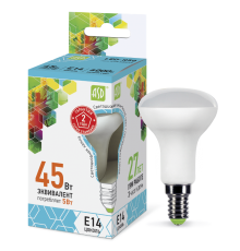 Лампа светодиодная LED-R50-standard 5Вт 230В Е14 4000К 450Лм  4690612001517  ASD