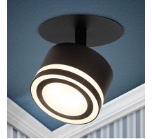 Светильник встраиваемый под лампу GX53  DK114 BK черный  Б0059790  ЭРА