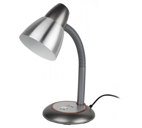 Светильник настольный на основании N-115 40Вт ЛН/КЛЛ Е27 серый  C0044885  ЭРА