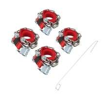 Цепи (браслеты) противоскольжения для легковых авто (колеса 165-205 мм), к-т 4 шт.  07-7021-1  REXANT