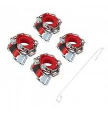 Цепи (браслеты) противоскольжения для легковых авто (колеса 165-205 мм), к-т 4 шт.  07-7021-1  REXANT