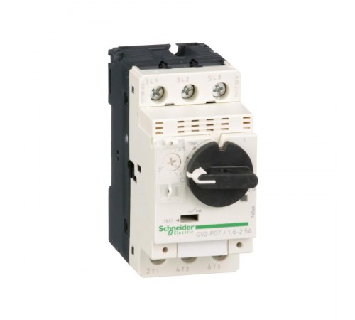 Выключатель автоматический с комбинированным расцепителем 1,6-2,5А  GV2P07  Schneider Electric