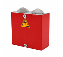 Коробка распределительная огнестойкая КРОПС, IP41, 80х80х35 мм, сечением до 2,5 мм2, 4 клеммы  FRJB-KM-ST1-2.5-04-КРОПС-IP41  КМ-профиль