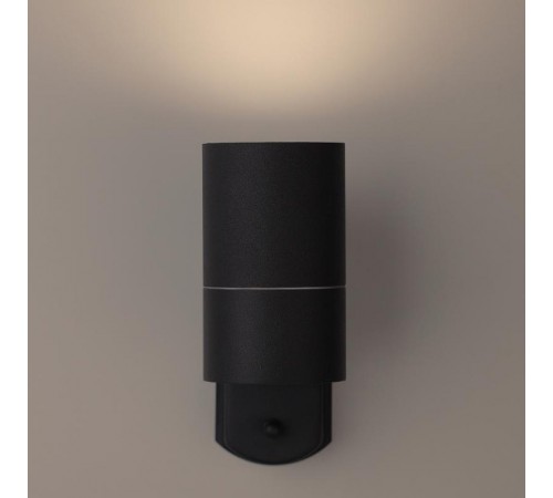 Декоративная подсветка WL27 BK GU10 MAX35W IP54 черный  Б0034628  ЭРА