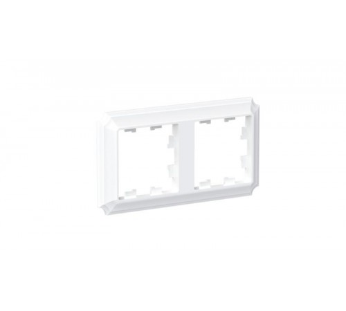 AtlasDesign Antique Белый Рамка 2-ая, универсальная  ATN100102  SE