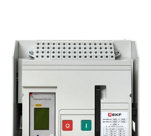 Выключатель автоматический ВА-450 1600/1600А 3P 65кА выкатной v2  mccb450-1600-1600v-v2  EKF