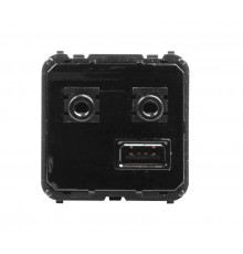 Механизм (блок) медиа-комбайна с USB входом, 3.5мм minijack аудио-входом и выходом, ЦАП и модулем Bluetooth  9368.3   2CLA936830A1001  ABB