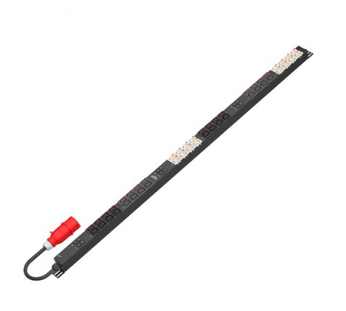 Блок распред. питания SMARTWATT PDU P-series 0U-B-3P32A-SMB-6CB-24C13-24C39-UL-3M-IEC309  4512020450074  SMARTWATT