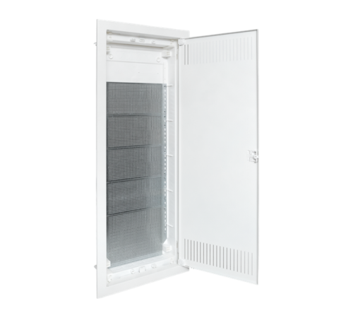 Встраиваемый слаботочный щит "Nova" 5 габарит с металлической перфорированной дверью IP41 EKF  nv-mb-pmd-5  EKF