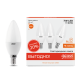 Лампа светодиодная LED 7Вт E14 220В 2700К Elementary свеча (3 лампы в упаковке)  33117T  Gauss