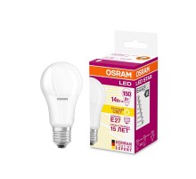 Лампа светодиодная LED SCLA150 14W/827 230VFR E2710X1RU OSRAM  4058075056985  LEDVANCE