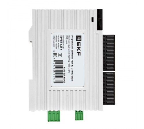 Контроллер программируемый F200 12 в/в PRO-Logic (с поверкой)  F200-12A-R-P10-V  EKF