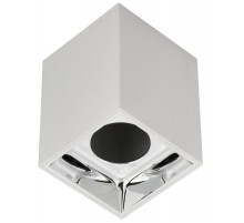 Светильник точечный  4112 накл. потолочн. GU10 белый/хром пласт.  LT-UPB0-4112-GU10-1-K23  IEK