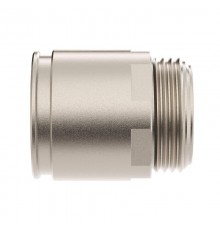 Муфта труба-коробка д.32мм, IP66/IP67, М32х1,5, никелированная латунь  6111-A32N  DKC