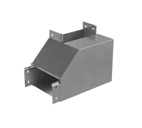 Угол вертикальный внутренний L 80х200 мм с разворотом трассы на 90 град "ПЛЮС"  NLPDplus90-80-200-L  КМ-профиль