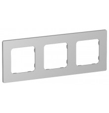 FLITE Classic Рамка 3-ая РУ-3-К-ФлА алюминий  FI-M32-32-20-K47  IEK