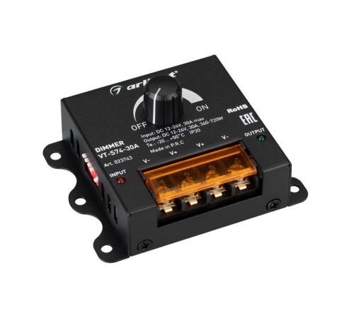 Диммер VT-S74-30A (12-24V)  023743  Arlight