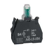 Световой блок OptiSignal D22 A45-LB-VB4 красный 24VACDC ZBVB4 332203 КЭАЗ