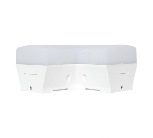 Коннектор фигурный для светодиодных линейных светильников ДБО-X белый 12Вт 4000К IP20 LUMA  LBL-X-12-W-4000  EKF