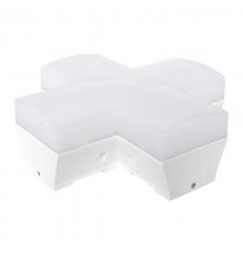 Коннектор фигурный для светодиодных линейных светильников ДБО-X белый 12Вт 4000К IP20 LUMA  LBL-X-12-W-4000  EKF