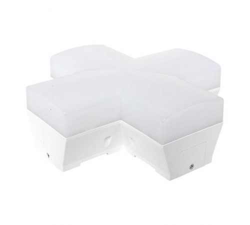 Коннектор фигурный для светодиодных линейных светильников ДБО-X белый 12Вт 4000К IP20 LUMA  LBL-X-12-W-4000  EKF