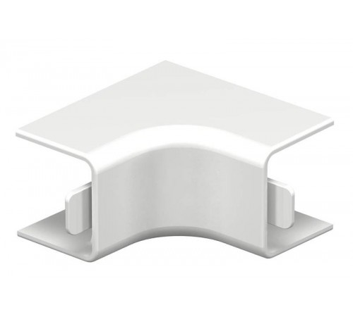 Крышка внутреннего угла кабельного канала WDK 20x20 мм (ПВХ,светло-серый) (WDK HI20020LGR)  6182011  OBO Bettermann